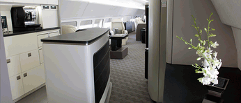 Cabin Innovations/Cabin design/Cabin engineering/Turn-key galleys/Cabin cabinetry for VIP aircraft.