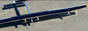 Solar airplane 