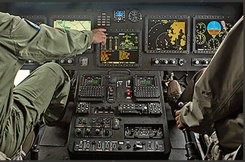 Multifunctional displays/Satellite navigation systems/Terrain awareness/Warning systems/Flight management computers/Control devices