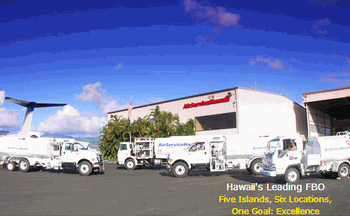 夏威夷地区固定基地运营/FBO/飞机清洁/航油